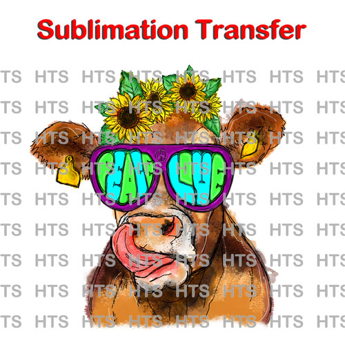 Subli-072-peace-love-cow