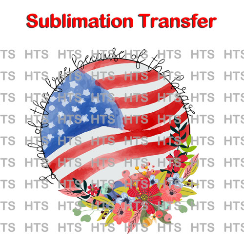 Subli-339-land-of-the-free-floral