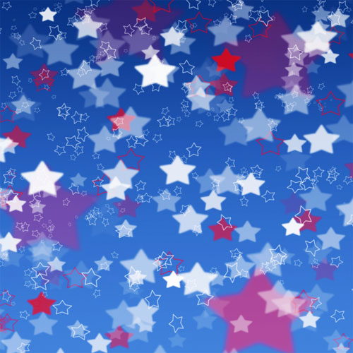 C04799-red-white-and-blue-stars-blue-back-ground