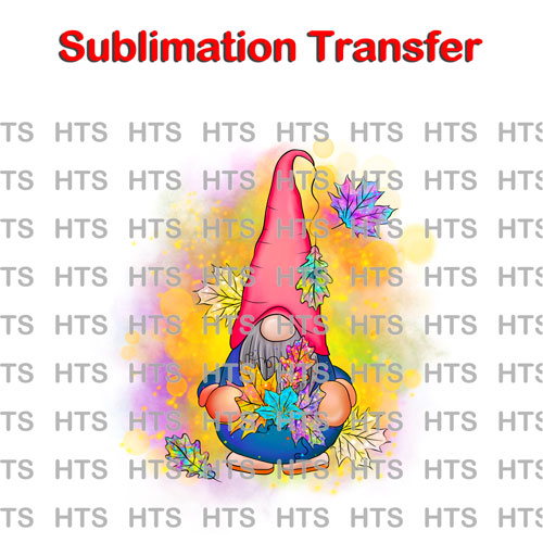 Subli-507-Gnome-Fall-Leaves