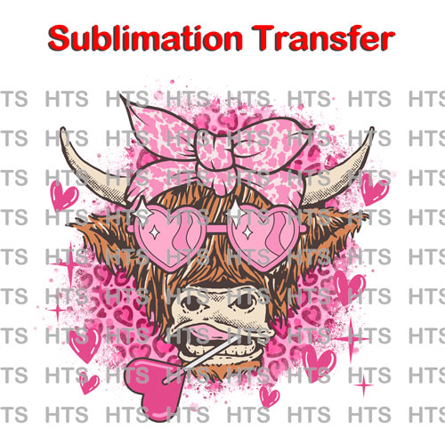 Subli-715-Highland-Cow-pink-lolipop-mock