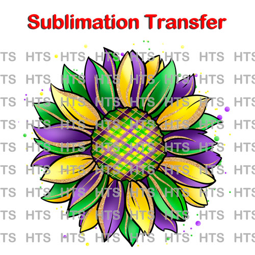 Subli-765-mardi-gras-sunflower