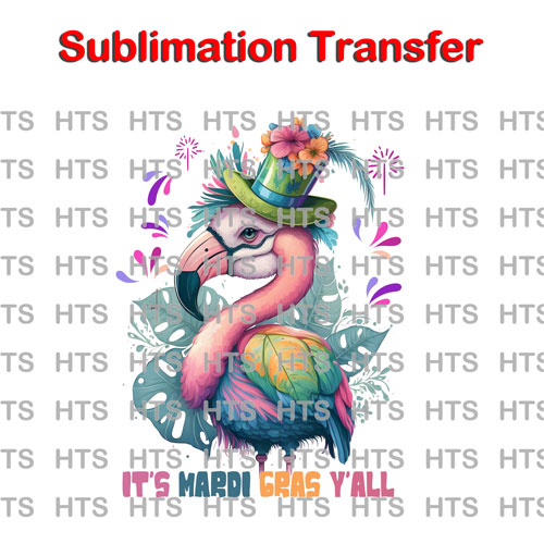 Subli-773-Flamingo-mardi-gras