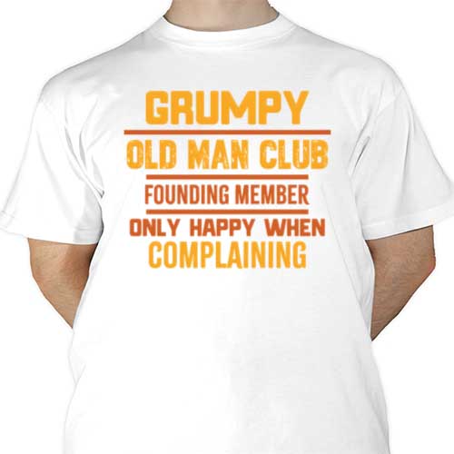 Grumpy Old Man Club Sublimation