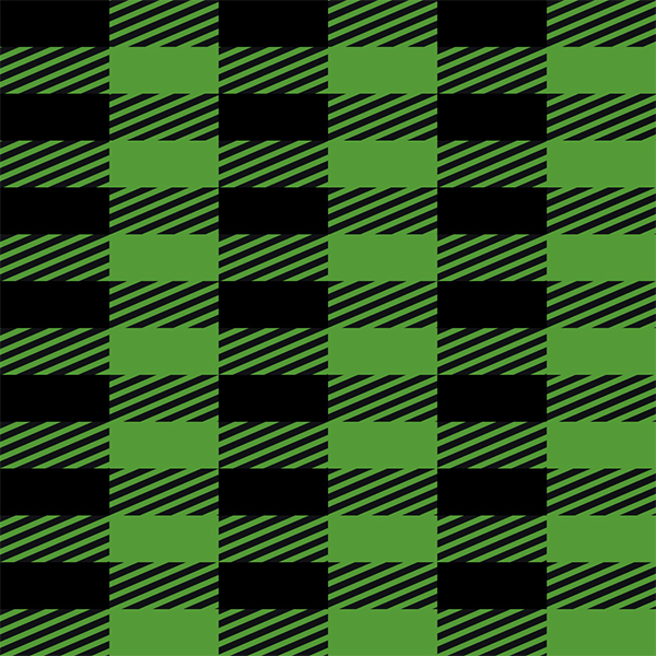 Green Buffalo Plaid | Heat Transfer Source